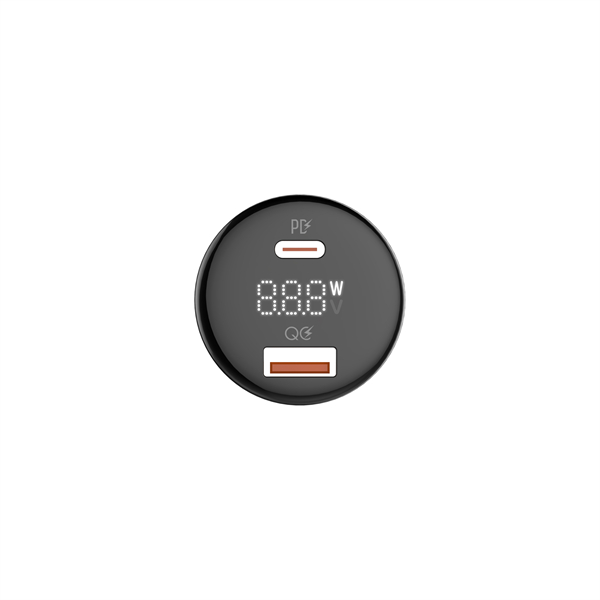 100W Dual USB Super Fast Car charger C101
